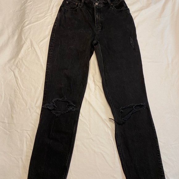 Abercrombie & Fitch 90s Ultra High Rise Straight Jeans - Picture 4 of 15